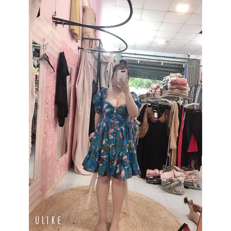 Đầm hoạ tiết #Bigsize 60kg =>90kg | BigBuy360 - bigbuy360.vn
