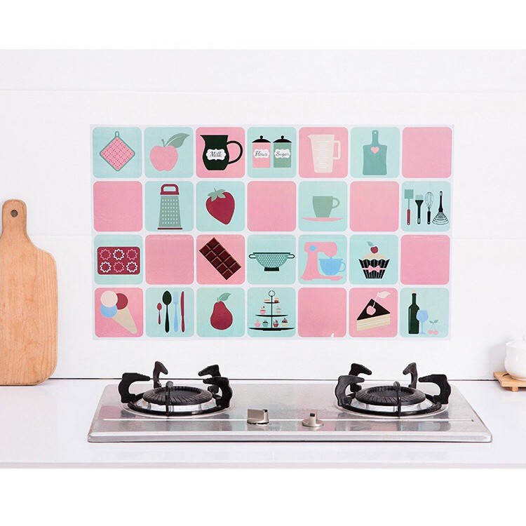 Giấy dán tường chống dầu mỡ nhà bếp | BigBuy360 - bigbuy360.vn