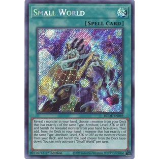 Thẻ bài Yugioh TCG Small World / BODEEN069'