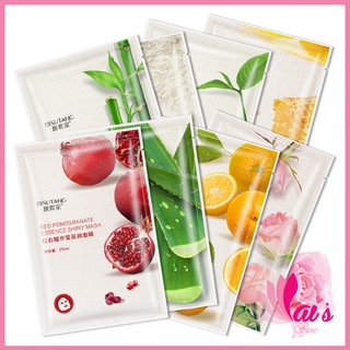 Mặt Nạ Trái Cây Rainbow Bisutang 8 Vị Dưỡng Trắng, Dưỡng Ẩm, Dưỡng Da Mụn Mask Nội Địa Trung Chính Hãng