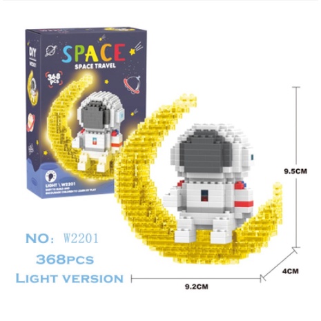 Bộ Đồ Chơi Lego Xếp Hình Nhà Du Hành Vũ Trụ Dành Cho Bé