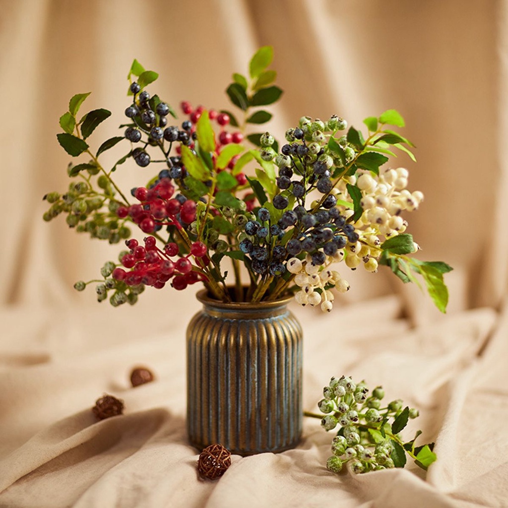 Epoch Nhánh Cây Quả Mọng Nhân Tạo Bằng Xốp Nhiều Màu Trang Trí Giáng Sinh / Tiệc Cưới