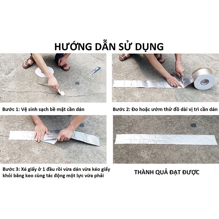 BĂNG KEO SIÊU DÍNH - BĂNG KEO CHỐNG NƯỚC SIÊU DÍNH, CHỊU NHIỆT 10CM - BKDN10