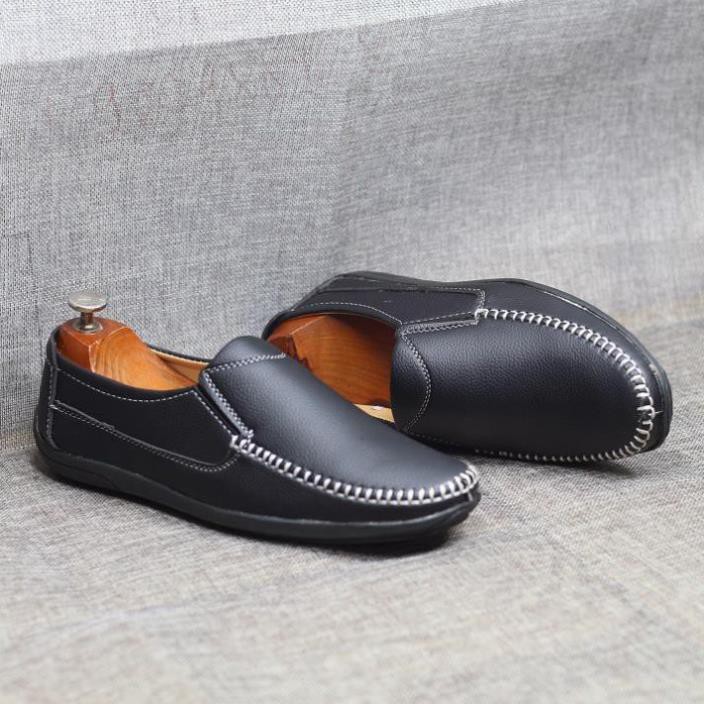 Giày lười nam da mềm đế cao su được khâu chắc chắn L05 [HÀNG CAO CẤP] | BigBuy360 - bigbuy360.vn