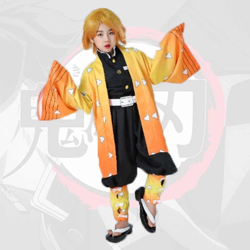 Trang Phục Hóa Trang Nhân Vật Hoạt Hình Demon Slayer Nezuko Tanjirou 110-150cm