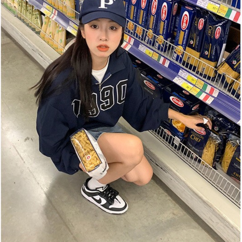 Áo sweater polo chất mỏng 1990 phong cách trẻ trung năng động | BigBuy360 - bigbuy360.vn