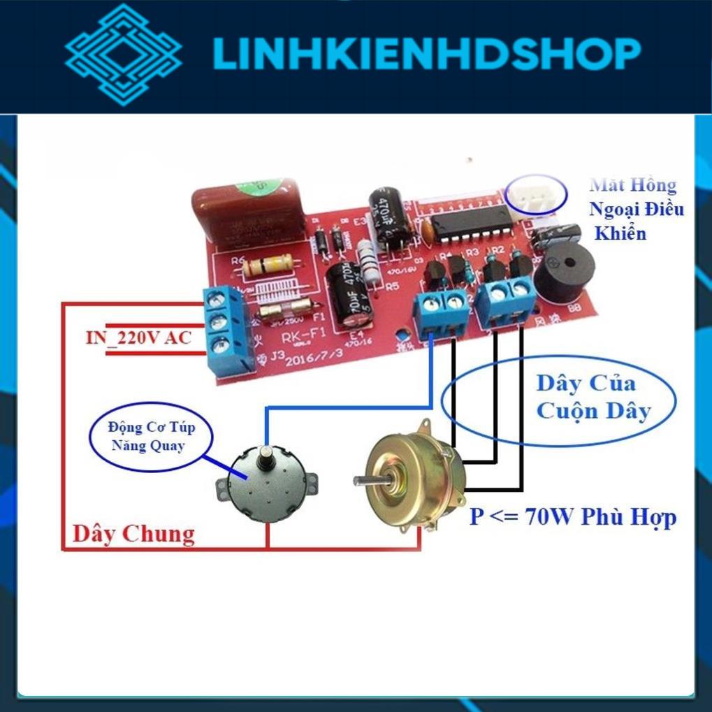 Bộ Điều Khiển Quạt Từ Xa QTX-5K1