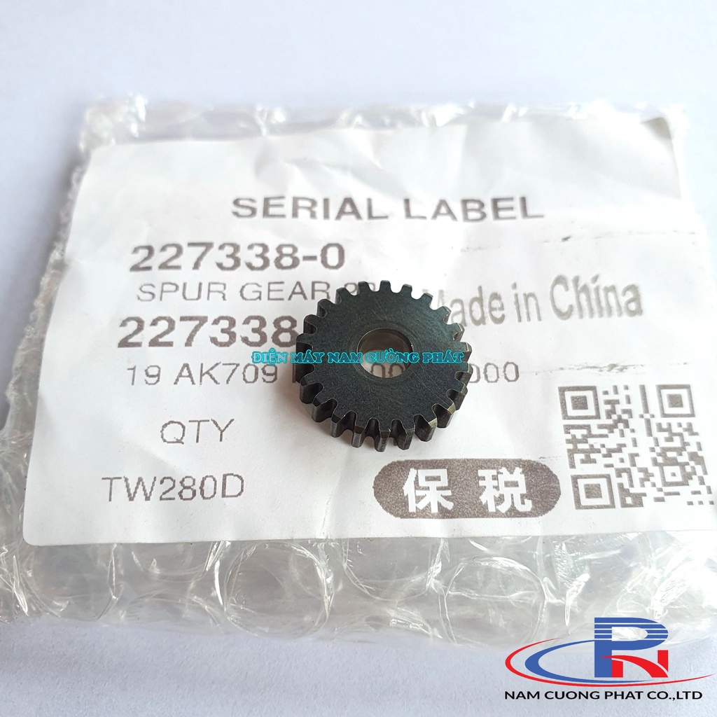 Nhông nhỏ máy vặn vít DTD170 DTD171 DTD137 DTD148 DTW280 281 284 285 300 227338-0