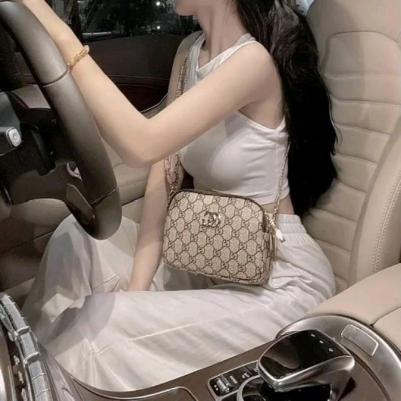 Túi đeo chéo nữ đẹp đi chơi phong cách thời trang hàn quốc giá rẻ dễ thương cute