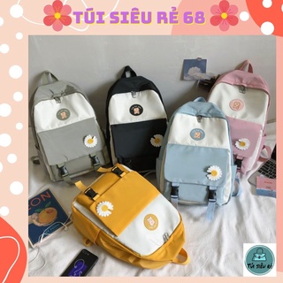 Balo hoa cúc, balo chống nước thời trang TSR 84