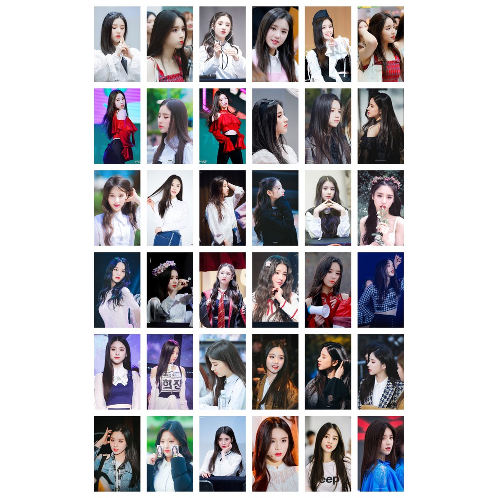 Lomo card 54 ảnh thành viên LOONA - HEEJIN