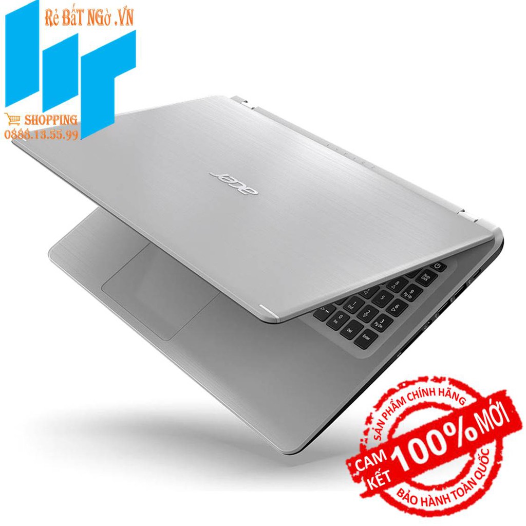 Laptop Acer Aspire 5 A515-53-5112 NX.H6DSV.002 15.6 inch FHD_i5-8265U_4GB_16GB Intel Optane_1TB HDD_Win10_2.1 kg