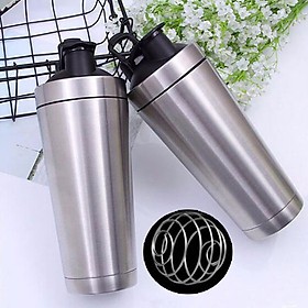 Bình Nước Giữ Nhiệt Inox Có Lò Xo Dung Tích 750ml Bảo Hành 1 Dổi 1 - Vaithuhay