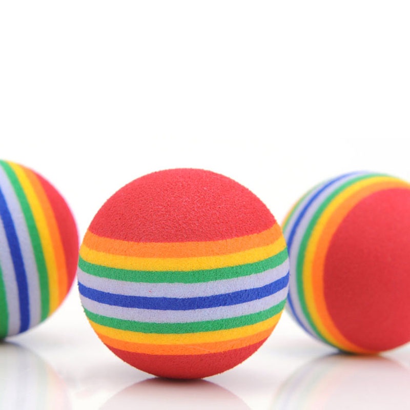 Quả Cầu Vồng Đồ Chơi Bằng Nhựa EVA Siêu Bền Cho Thú Cưng
