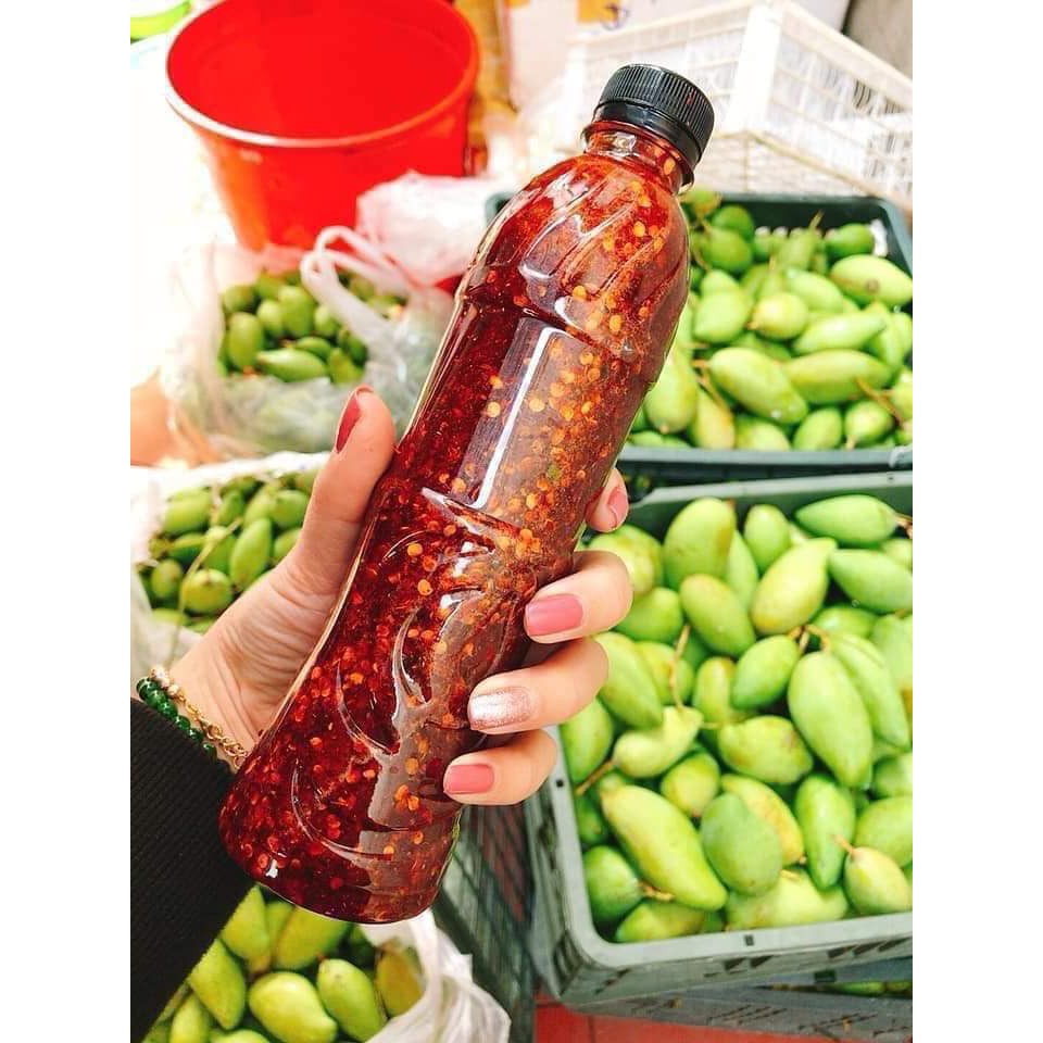 Nước chấm xoài - nước chấm xoài thần thánh chai 500ml [ nước chấm xoài bao tử ] nước chấm bao ngon siêu đậm đặc