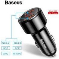 Baseus 45 W Quick Charge 4.0 3.0 USB Sạc Trên Ô Tô Cho iPhone , ipad , Huawei  công nghệ QC4.0 QC3.0 Sạc Nhanh