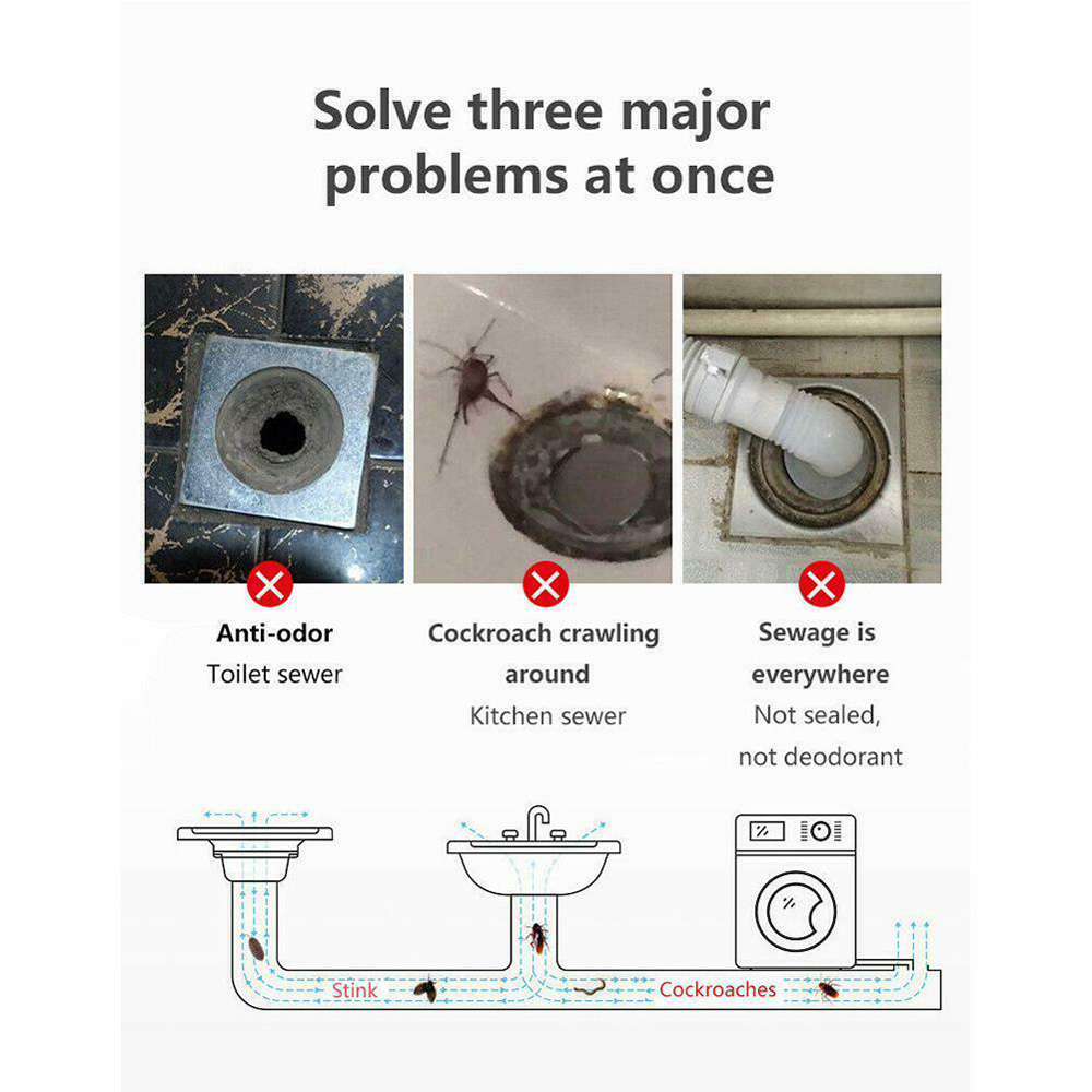 Nắp Đậy Ống Thoát Nước Bằng Silicon Khử Mùi Tiện Dụng