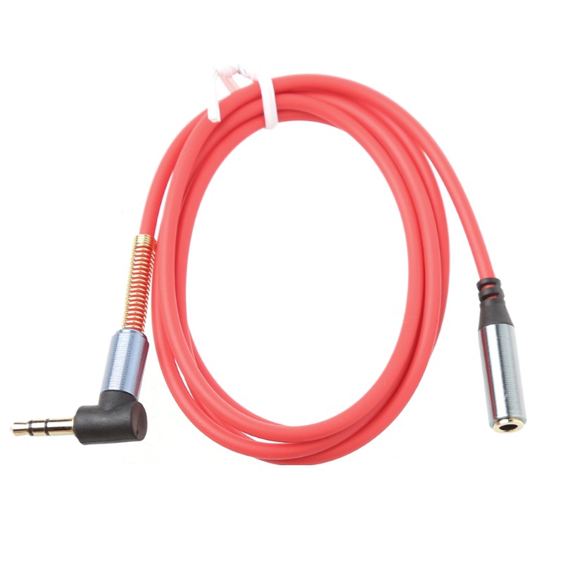 Dây cáp âm thanh nối dài 1m 3.5mm 90 độ