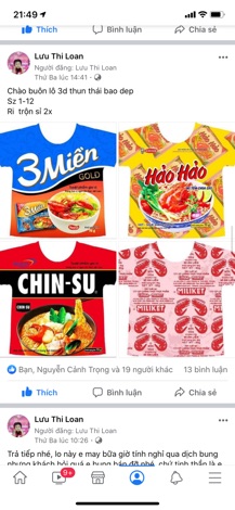 Bộ mì tôm ❤️