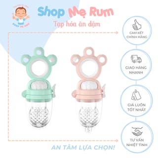 Túi Nhai Chống Hóc Mitsuta Kèm 3 Núm 3 Size Cho Bé Tập Nhai