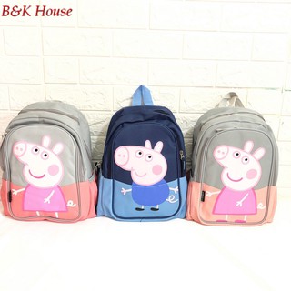 Balo đi học cho bé gái hình heo Peppa/Hellokitty/Hình thỏ