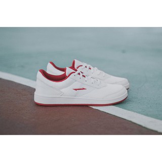 Giày Sneaker RieNevan - Casual [phối màu Trắng - Đỏ]