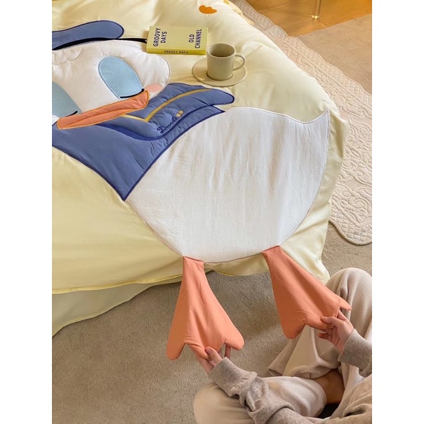 Set ga nỉ nhung Disney IGUN BEDDING chất nỉ nhung mềm mịn