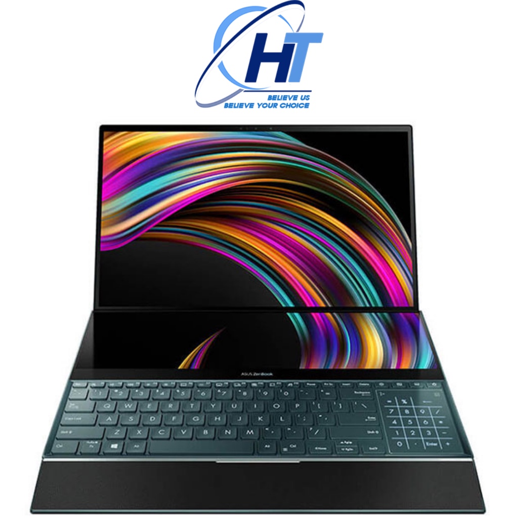 Laptop ASUS ZenBook Pro Duo UX581 i9-9980HK, Ram 32GB, SSD 1TB 15.6 inch OLED 4K
