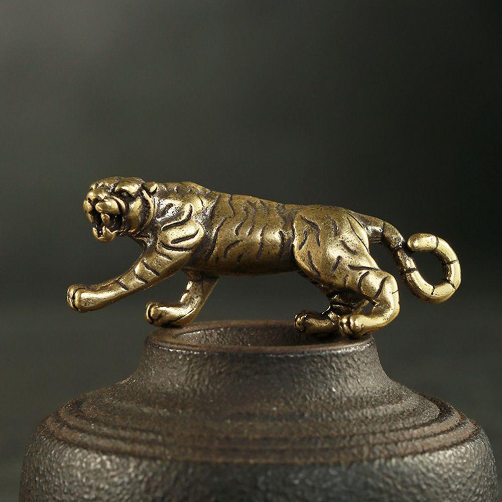 JARRED Móc Khóa Hình Chú Hổ May Mắn Bằng Đồng Thau Độc Đáo