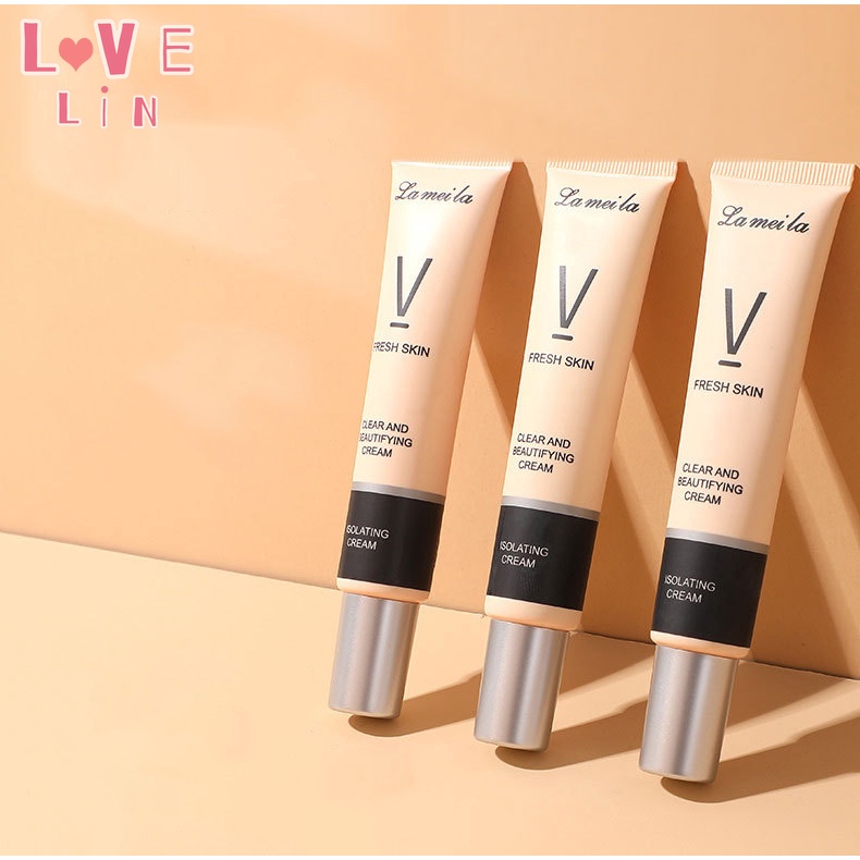 Kem Lót Trang Điểm Dưỡng Ẩm Lâu Trôi Che Khuyết Điểm Vô Hình Trong Suốt lameila 3056