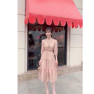 Váy nữ bánh bèo yến hải lê