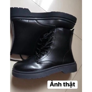 Boots cổ cao đen khahan