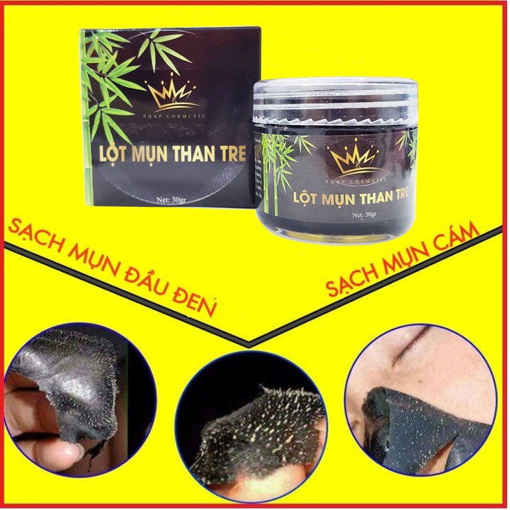 Gel lột mụn than tre, gel hút mụn Phap 30gr