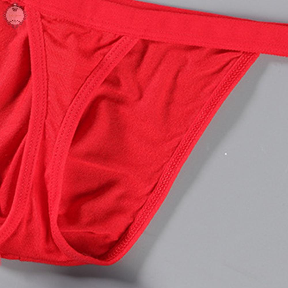 Men Sexy Pouch G-string Briefs Thong Bikini Underwear Sexy T Back Lingerie
