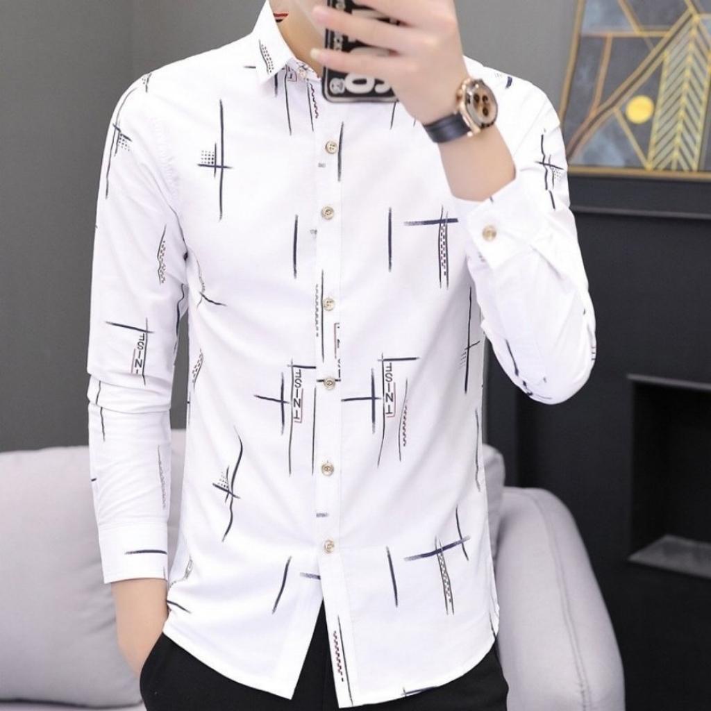 Áo sơ mi nam dài tay Mã TNSF Thời trang DEAL123 SHOP cao cấp Thiết kế theo phong cách nam tính lịch lãm