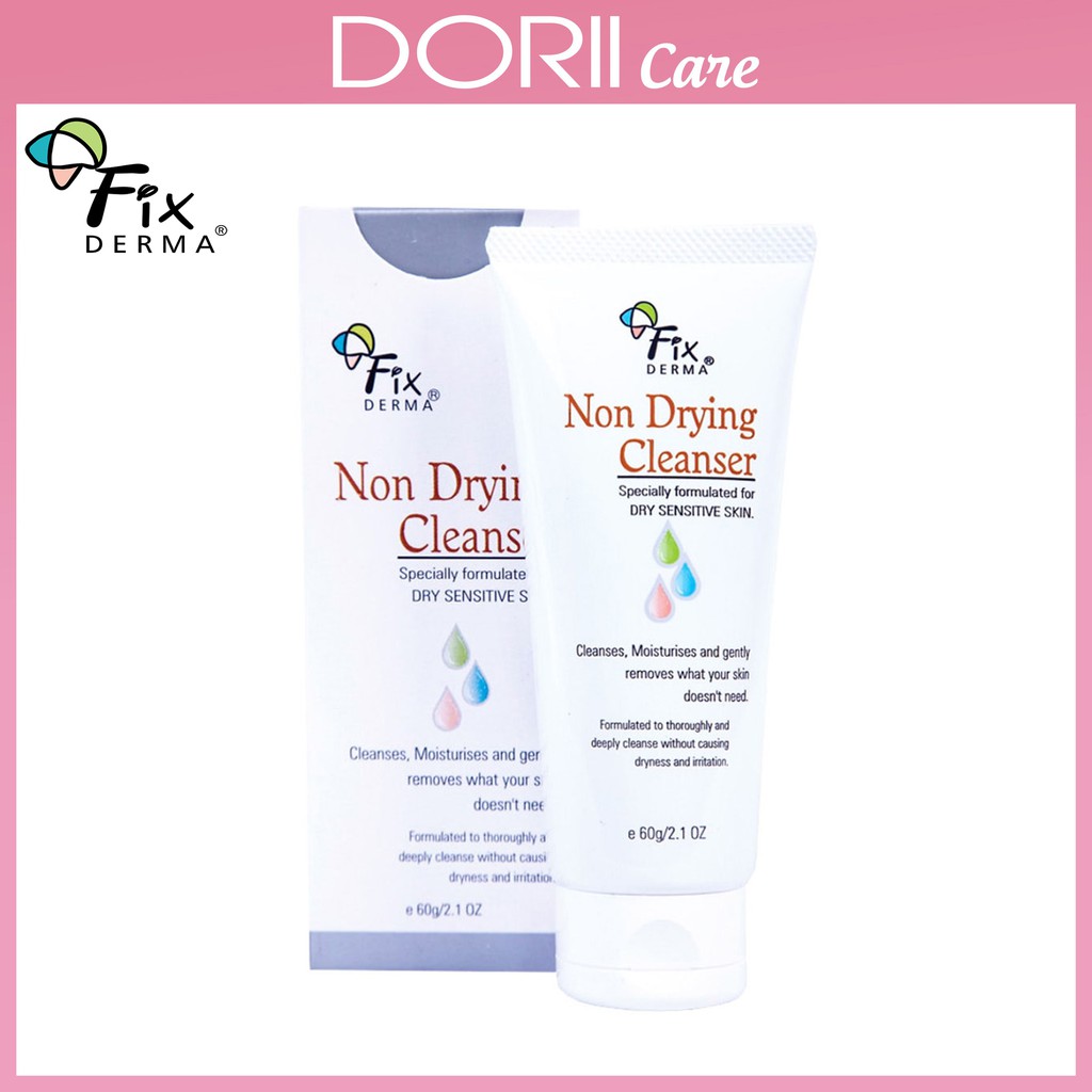 Sữa Rửa Mặt Cho Da Nhạy Cảm Fixderma Non Drying Cleanser (60g)