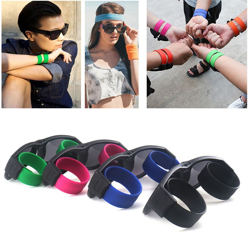 Kính mát gọng dẻo gấp gọn thời trang