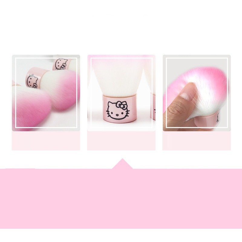 Chổi Cọ Hello Kitty ( Nails - Makeup )