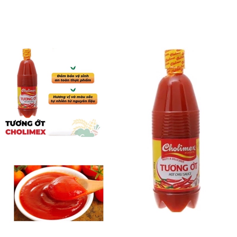 Tương ớt cao cấp Cholimex chai 830g