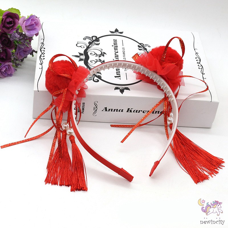 Cài tóc kiểu cách mới lạ từ Trung Quốc đại lục vải satin