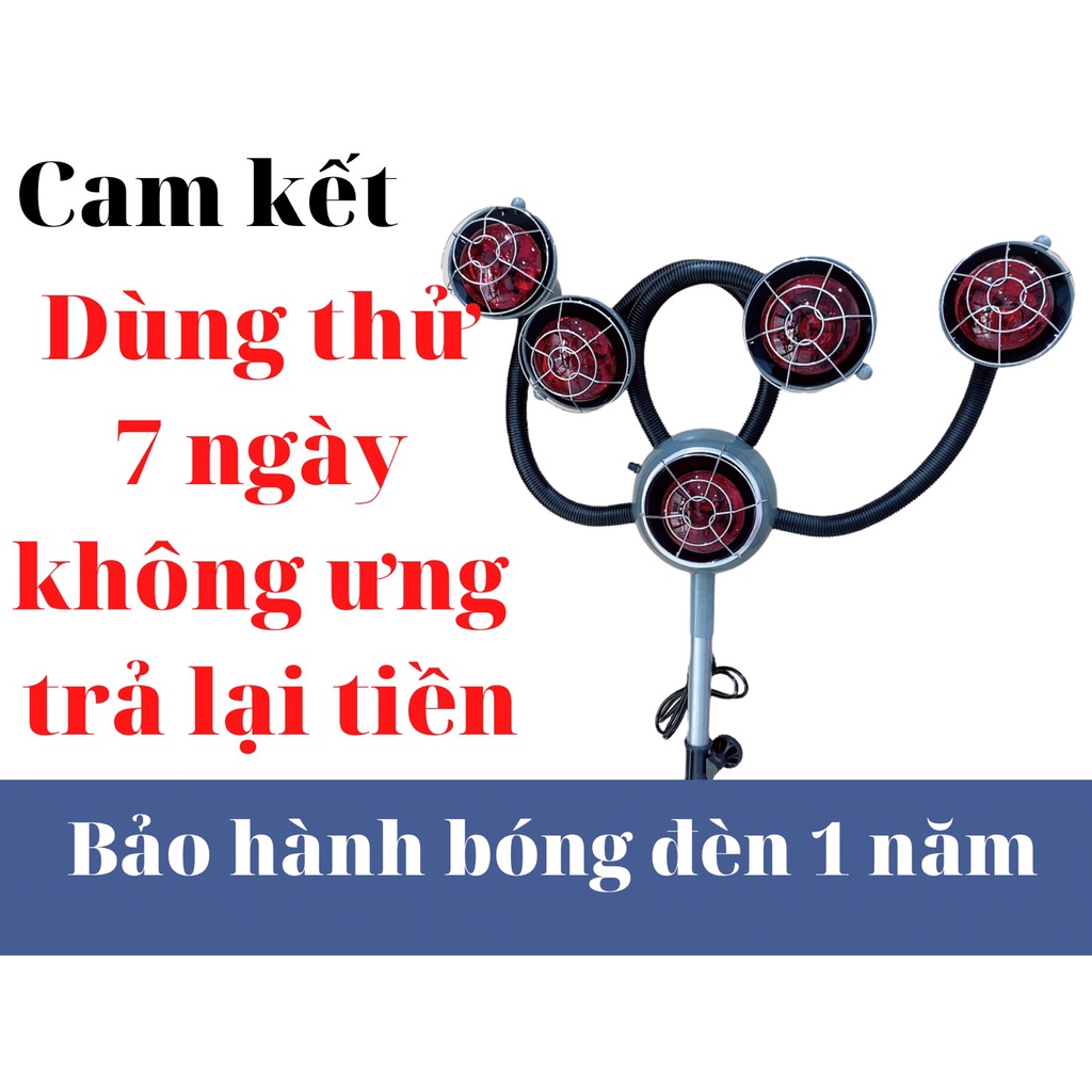 Máy  kích nhiệt  đèn hồng ngoại làm tóc