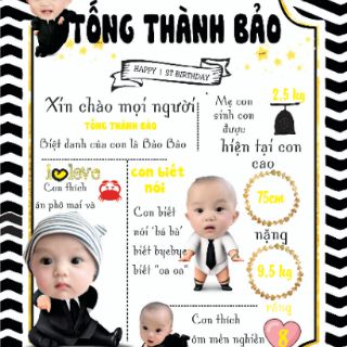 Bảng thông tin cho bé
