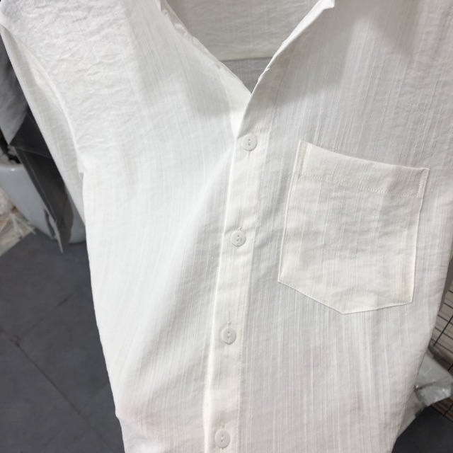 Áo Sơ Mi Đũi Nam Dài Tay Cổ Bẻ Túi Ngực ,Bộ Quần Ngố + Áo Đũi Dài Chất Mát Mặc Nhẹ Đi Biển ,Du Lịch Đi Chơi Hot 2020 | BigBuy360 - bigbuy360.vn