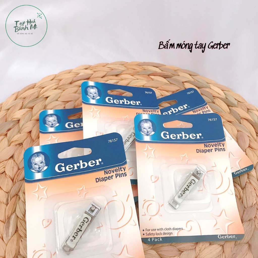 Bấm móng tay cho bé Gerber