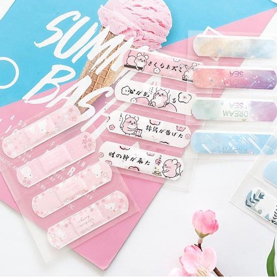 Vỉ 5 băng cá nhân ago họa tiết xinh xắn, băng dán cá nhân urgo SHOP ĐẤT MỚI