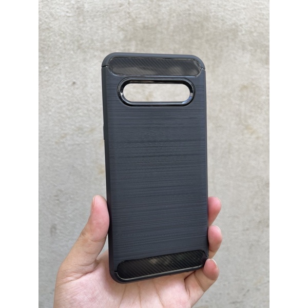 Ốp lưng phay xước chống shock LG V60