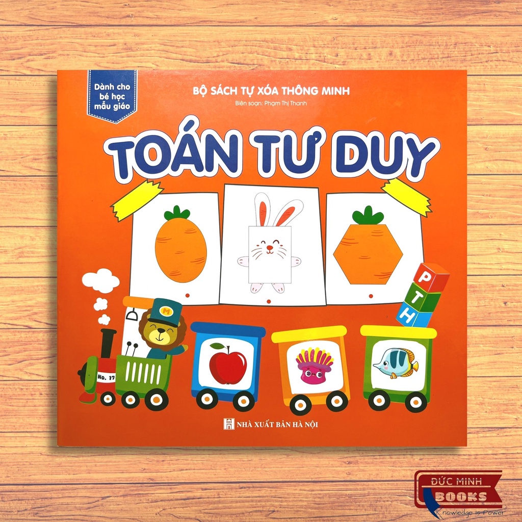 Sách Tự Xóa Thông Minh - Bộ 4 Cuốn Bé Học Toán