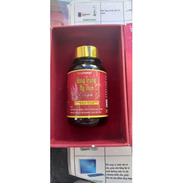 Đông trùng hạ thảo Sapa Traphaco Bổ phế ích thận tăng cường sức khỏe hộp 28 viên
