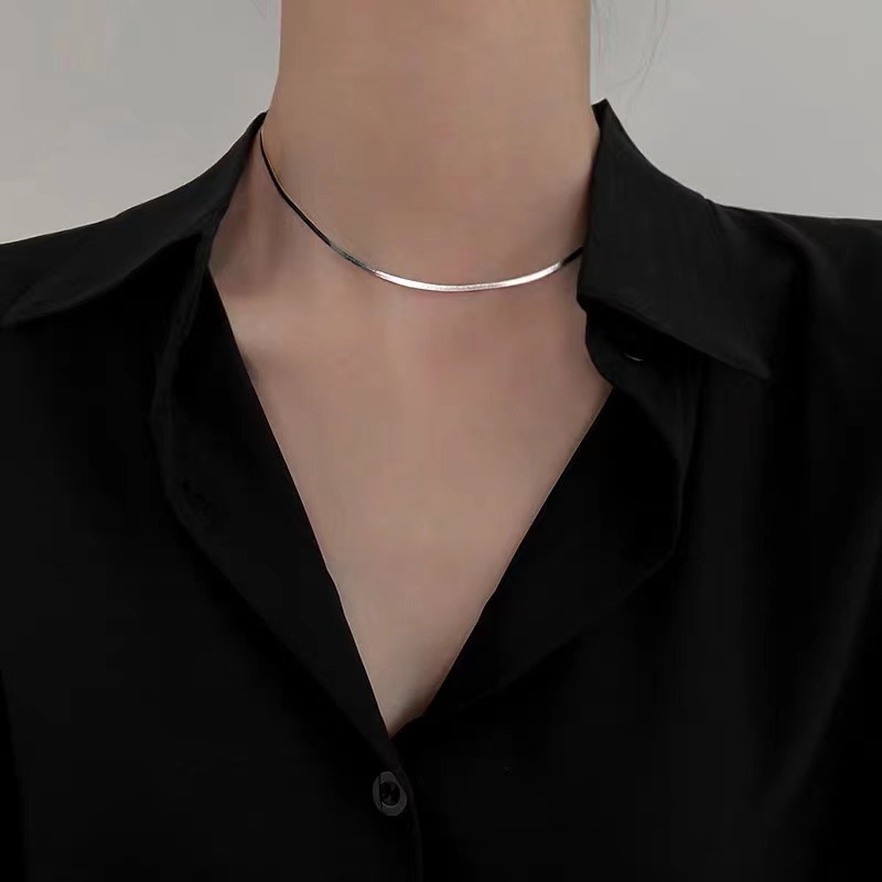Dây chuyền sợi xích xương rắn phong cách hip hop thời trang cá tính