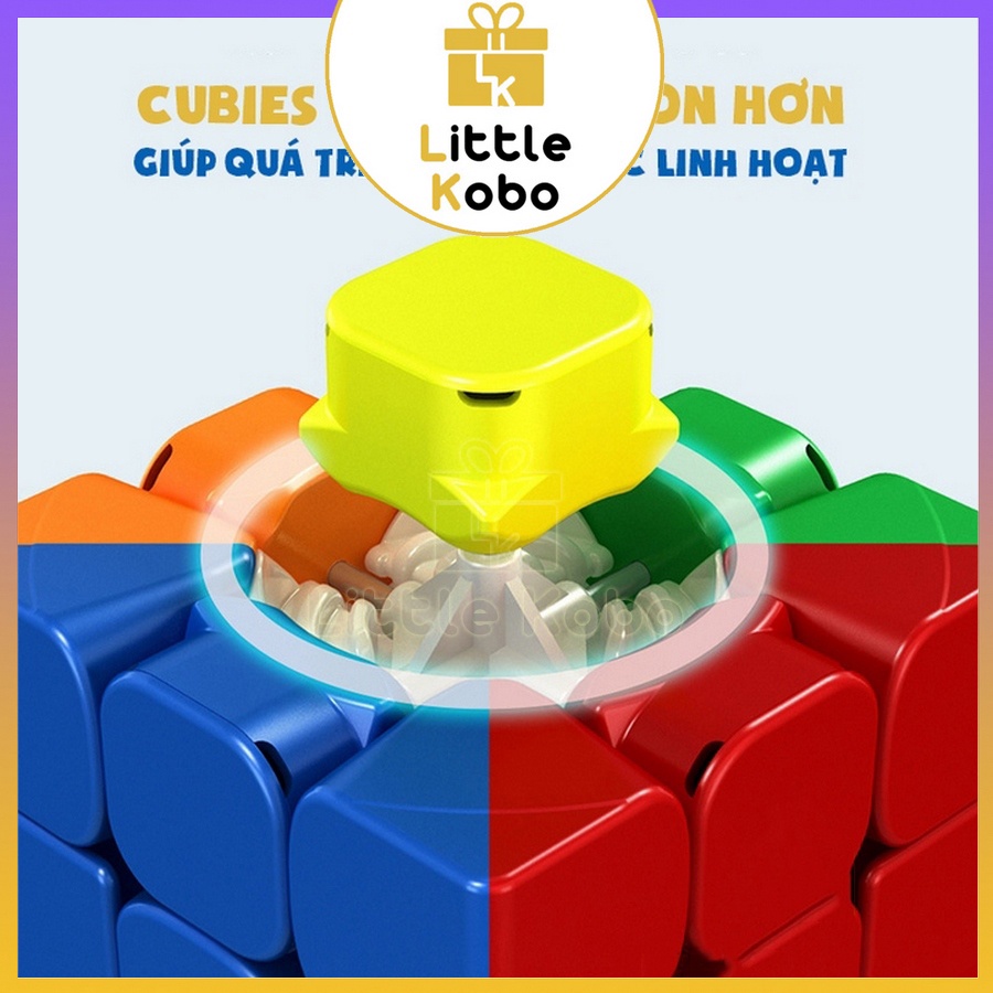Rubik 3x3 RS3M 2020/ 2021 Maglev MoYu MF3RS3 M Rubic Nam Châm 3 Tầng Stickerless